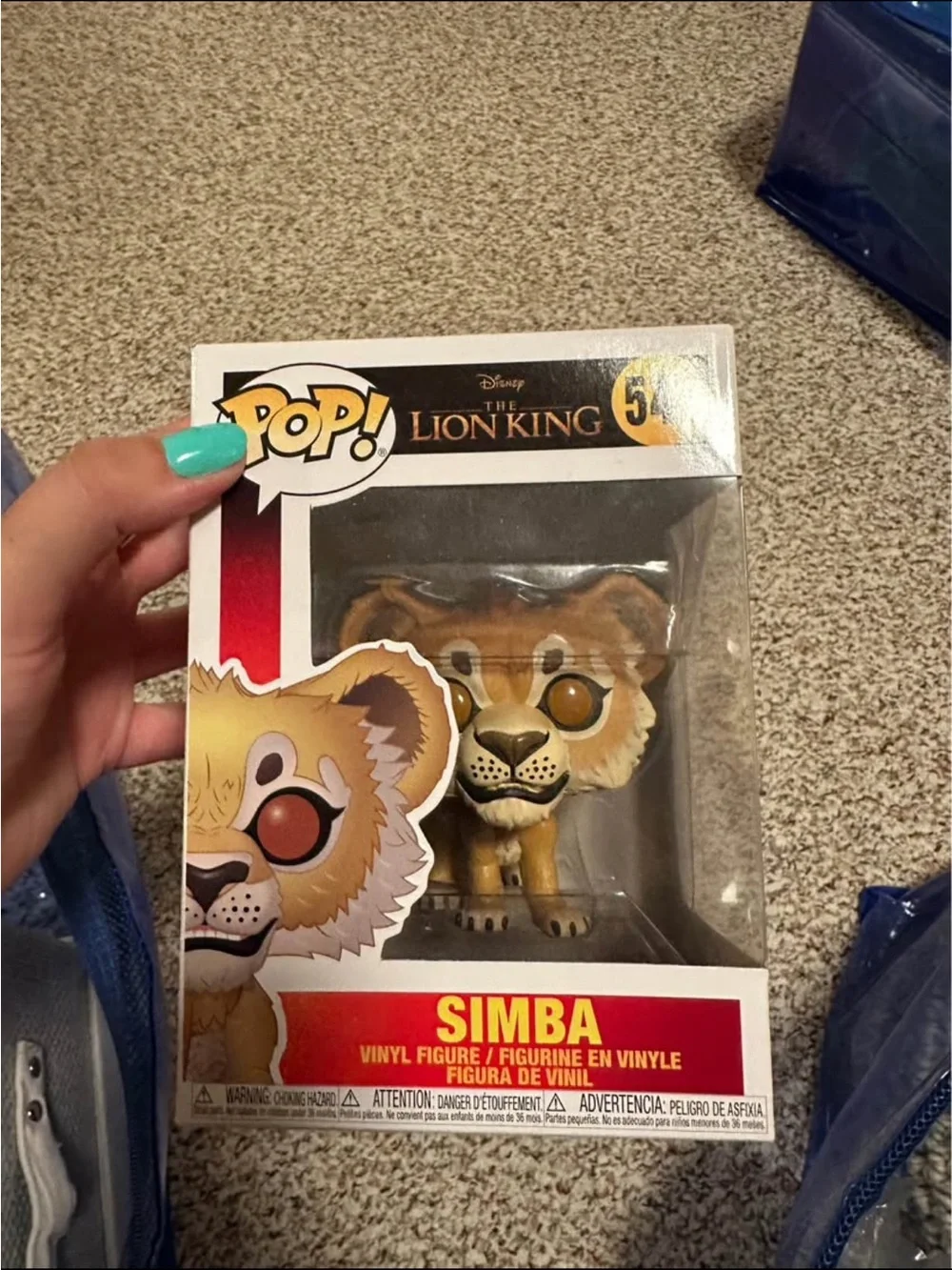Funko Simba Pop! Vinyl Figure - Brown, Tan, Gold